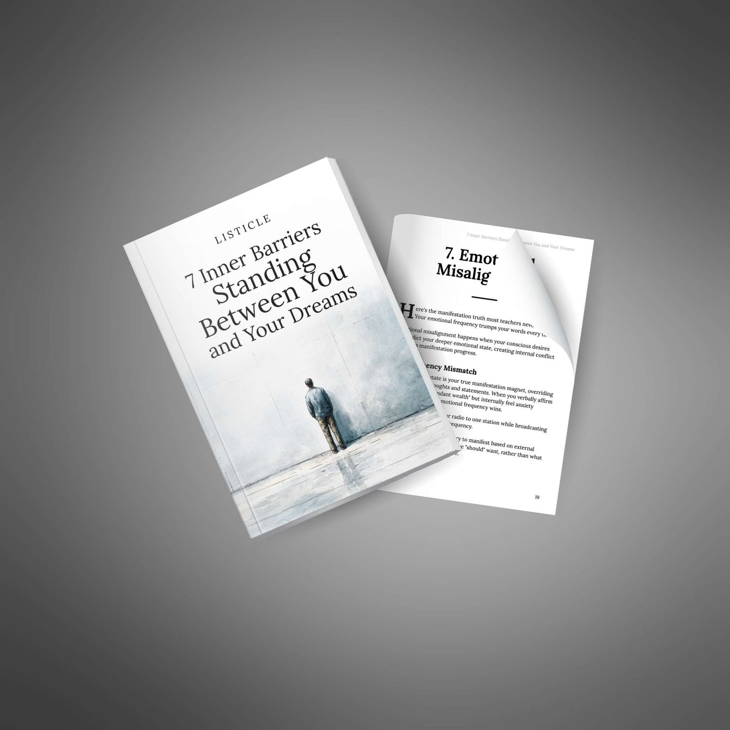 7 Inner Barriers Standing Between You and Your Dreams – Self-Growth eBook (PDF)