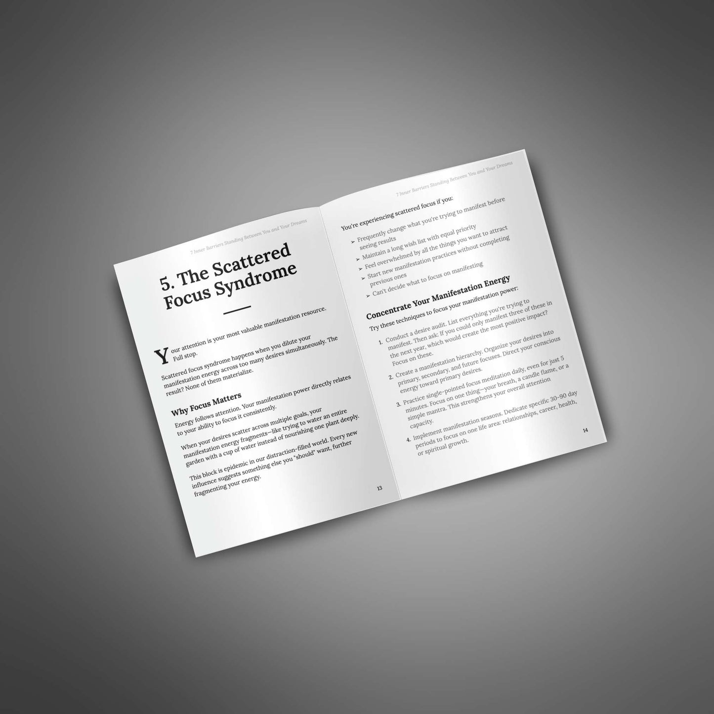 7 Inner Barriers Standing Between You and Your Dreams – Self-Growth eBook (PDF)